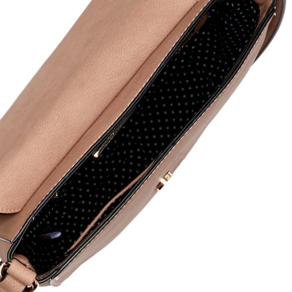 Urban Expressions NEW Finch Crossbody Handbag Vegan Leather BLACK Women's GIFT! - Picture 3 of 16